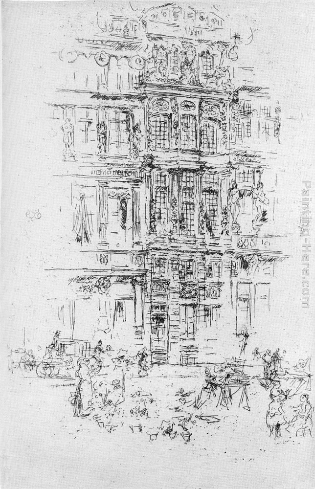 James Abbott McNeill Whistler Palaces, Brussels